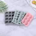 Silicone Valentine's Day heart-shaped cake mold